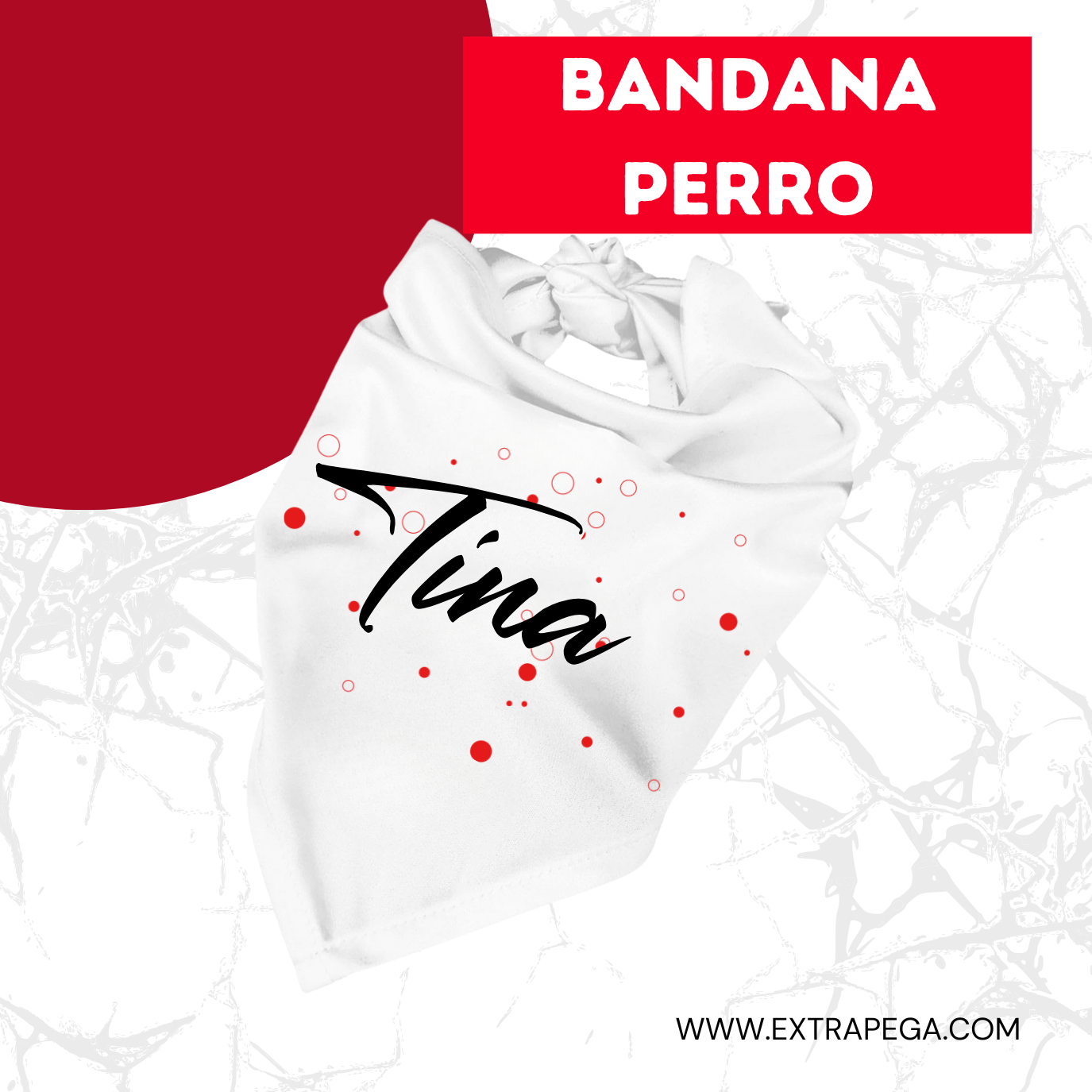 Bandana Personalizada para Perros