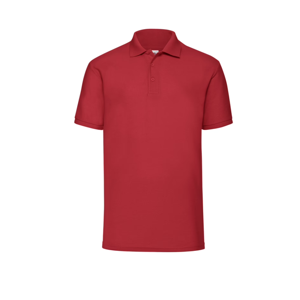 Polo de Algodón Estampado Pequeño + Estampado Grande